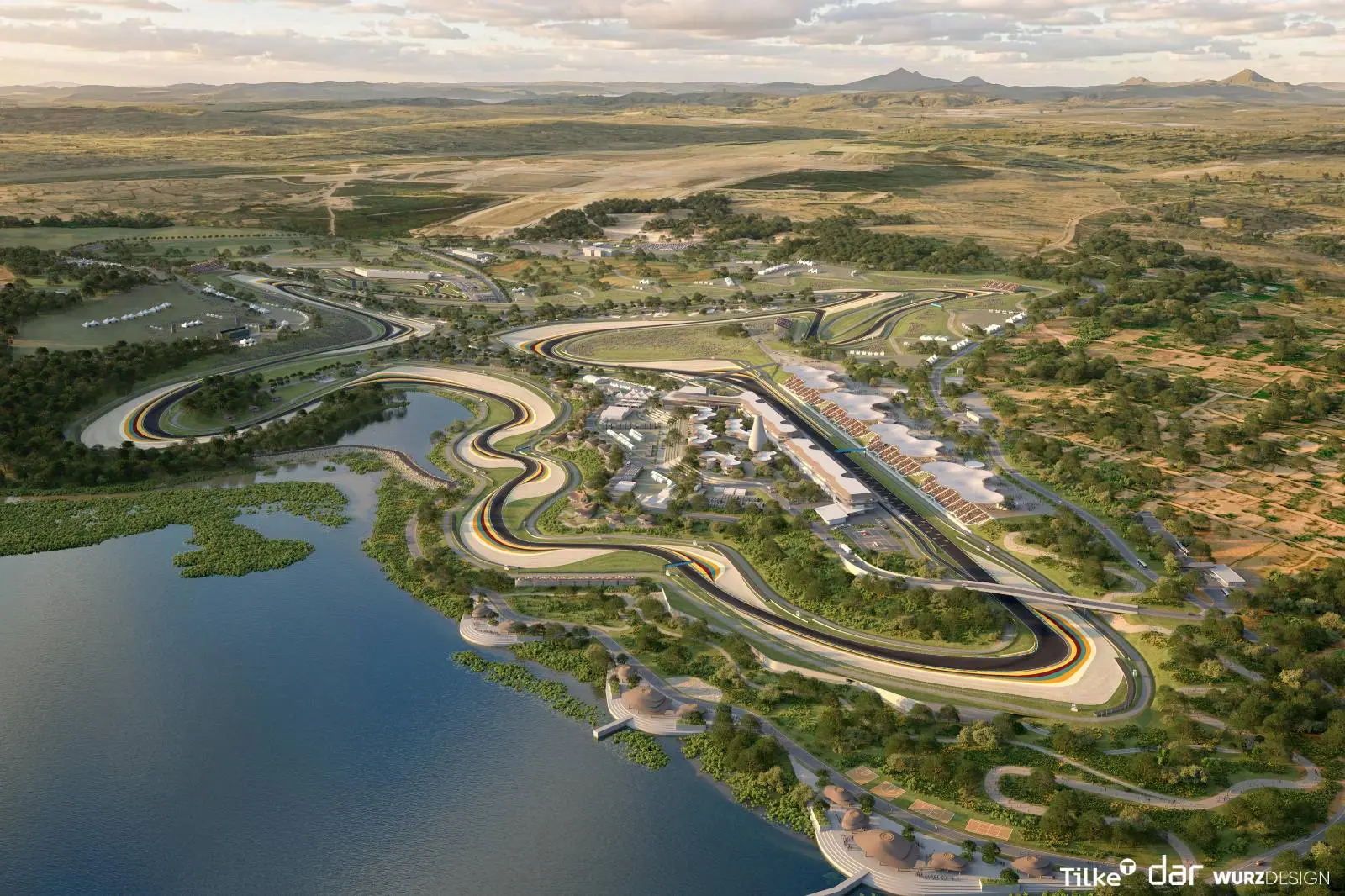 Le circuit du Rwanda en Afrique où la F1 fait son retour