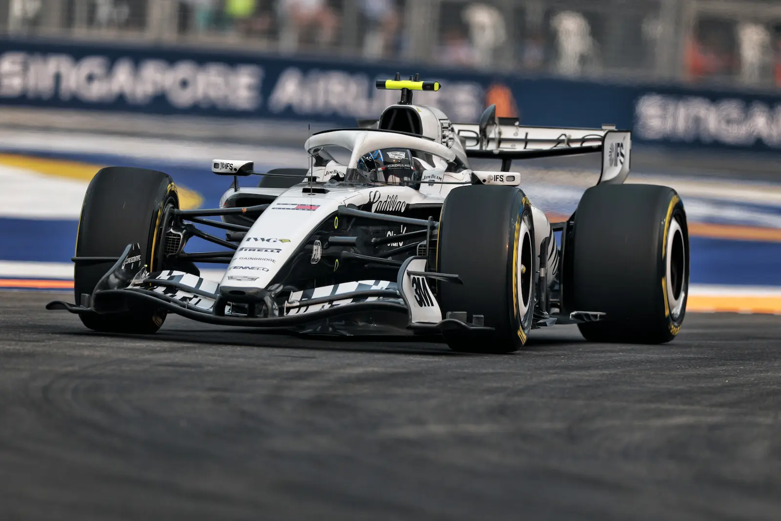 Monoplace de l’écurie Cadillac lors de la saison de Formule 1 2026