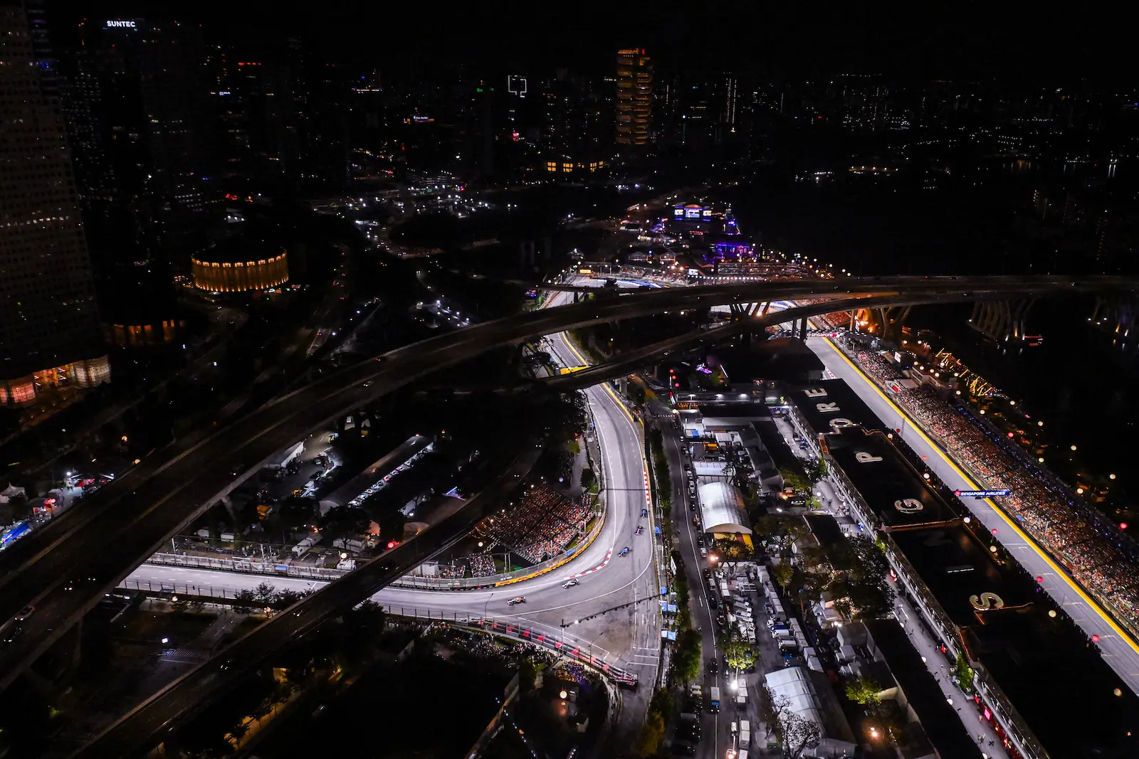 Le circuit de Marina Bay de Singapour en Formule 1