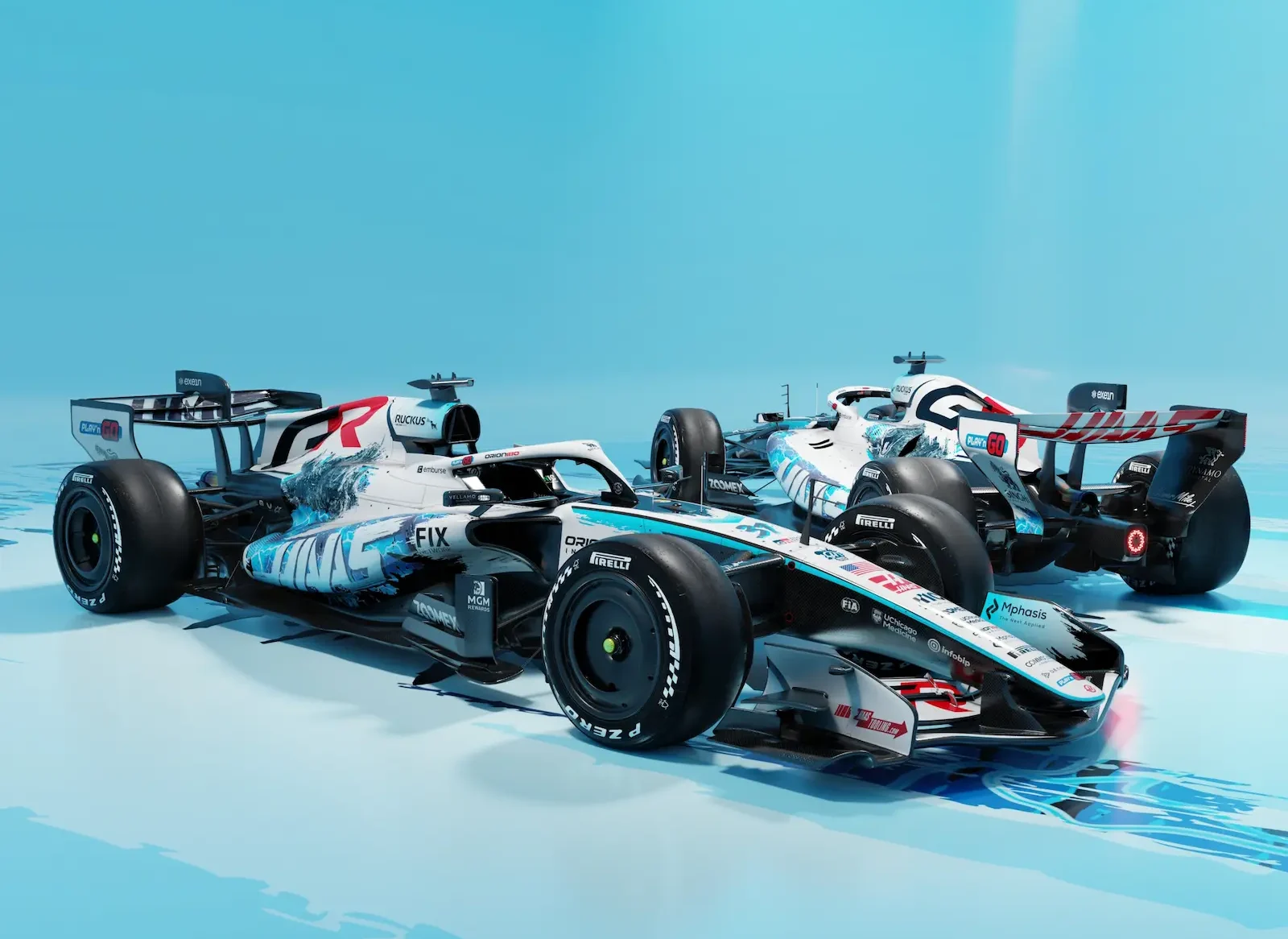 Haas dévoile une livrée spéciale Godzilla de sa F1 pour Austin