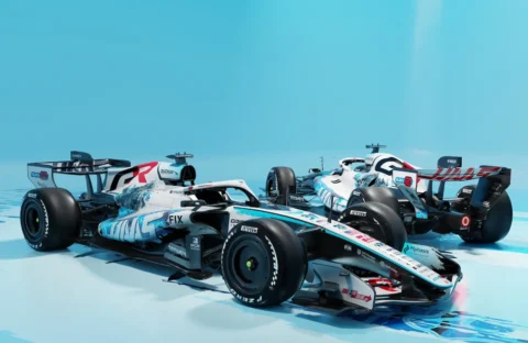 La livrée Godzilla de la Haas pour le GP des États-Unis 2026 de F1