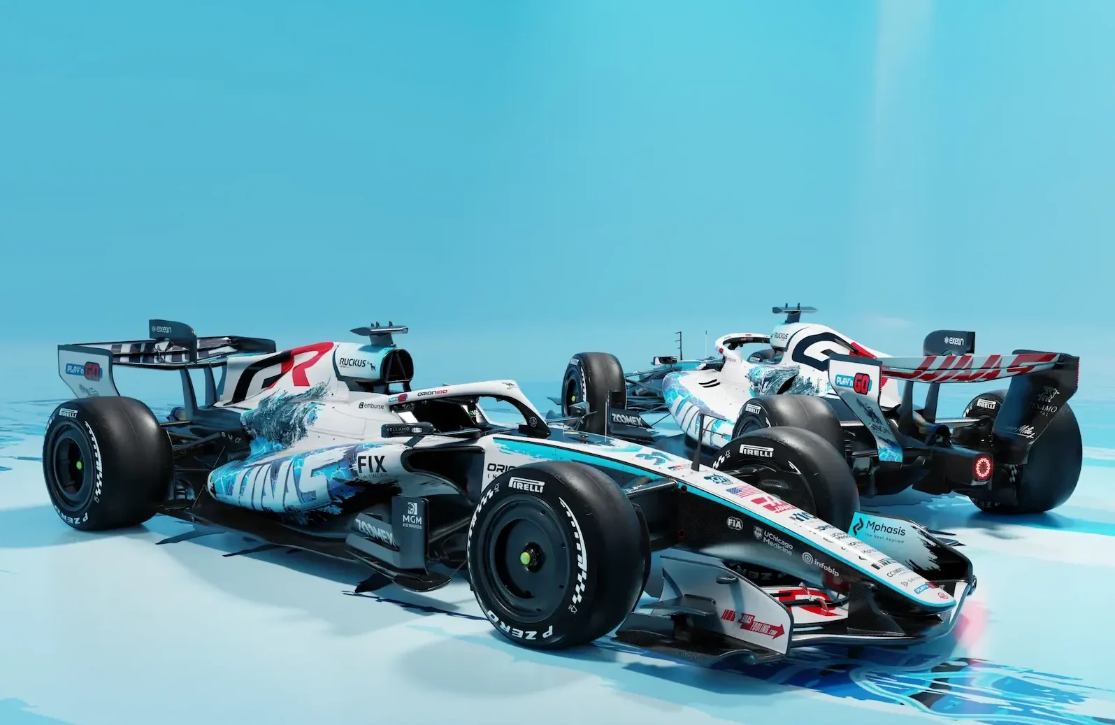 Haas dévoile une livrée spéciale Godzilla de sa F1 pour Austin