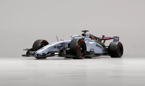 La livrée spéciale Singapour d'Audi F1