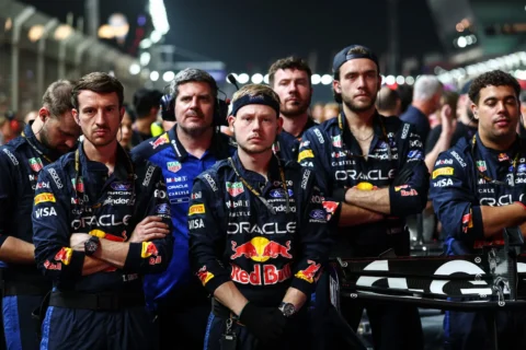 Les mécaniciens de l'équipe Red Bull en F1 en 2026